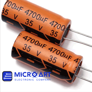 خازن الکترولیتی 35V- 680μF