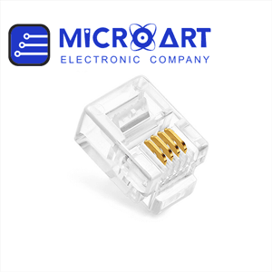 سوکت تلفن نری 4 پین RJ11